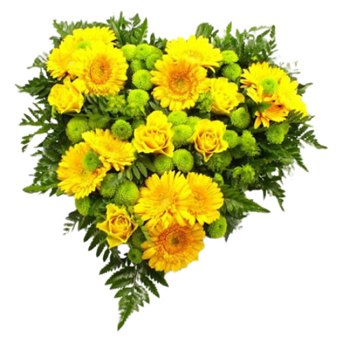 Coração de Flores Eterna Amizade Coração de Flores Eterna Amizade